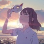 Review Anime 'A Whisker Away', Topeng Ajaib yang Mengubah Kehidupan