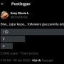 Enzy Storia Bikin Polling Pilpres di Medsos, AMIN Menang Telak