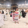 Viral Caleg Bentangkan Spanduk Gambar Prabowo-Gibran di Mekkah: Cari Ridha Allah Jalur Extra?