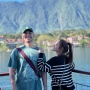 9 Potret Mesra Siti Badriah dan Krisjiana di Danau Toba, Bak Lagi Honeymoon