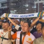 Tiga Capres Masuk Arena Debat, Ratusan Relawan Depan JCC Langsung Membubarkan Diri