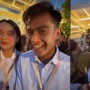 Raffi Ahmad Pergoki Pratama Arhan Dukung Langsung Prabowo, Ekspresi Suami Azizah Malu-malu Kucing