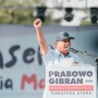 Kali Kedua Bertandang ke Sumatera Utara, Prabowo Disambut Meriah Belasan Ribu Warga di Deli Serdang