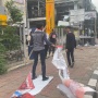 Aksi Pemakzulan Jokowi, Ratusan Mahasiswa Sobek Senyum Manis Para Caleg di Spanduk dan Anggap Sampah