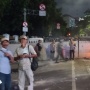 Sempat Cekcok dengan Aparat, Massa Mahasiswa Pendemo Pemakzulan Jokowi Bubarkan Diri dari Kawasan Istana