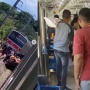 Viral, Detik-detik Mencekam KRL Tabrak Mobil di Petak Stasiun Daru, Penumpang Panik Ada yang Bawa Beras