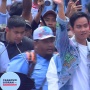 Momen Gahar Gibran Bonceng Selvi Ananda Menuju Panggung Kampanye Akbar, Prabowo Cuma Jalan