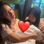 Potret Tamara Tyasmara Menangis di Samping Jasad Dante Tersebar, Sampai Tertunduk Peluk Anak