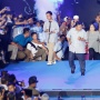 Menang Quick Count, Prabowo Joget Gemoy di Istora