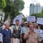 Demonstransi di Depan KPU, Massa Tuntut Diskualifikasi Prabowo-Gibran