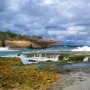 Kunjungi Pantai Cicaladi, Wisata Gratis dengan Keganasan Ombak di Sukabumi
