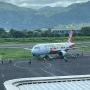 Pesawat AirAsia Tergelincir Saat akan Menuju Apron Bandara Komodo di Labuan Bajo