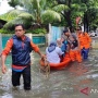 Jakarta Lagi-lagi Banjir usai Hujan Deras: 23 Ruas Jalan dan 4 RT Terendam