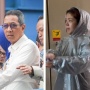 Adu Gaya Tina Toon vs Heru Budi Terjun Tangani Banjir di DKI Jakarta, Satunya Hujan-hujan lainnya Tunggu Reda