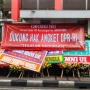 Dukung Hak Angket, Kantor PDI Perjuangan Dibanjiri Karangan Bunga