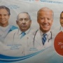 Muat Wajah Biden dan Benjamin Netanyahu,  Seniman New York Gerilya Sebar Iklan Protes ke Israel