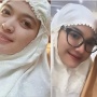 Adu Gaya Selvi Ananda dan Erina Gudono Pakai Mukena, Lebih Cantik Siapa?