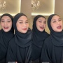 Bikin Konten Bareng, Wajah Azizah Salsha dan Aaliyah Massaid Mirip Anak Kembar