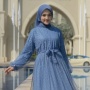 5 Model Gamis Lebaran 2024 Terbaru, Kaftan Mille Fleur hingga Crinkle Airflow