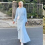 7 Tren Warna Baju Lebaran 2024 untuk Wanita, Baby Blue Hingga Beige, Ini Referensi Perpaduan Hijabnya