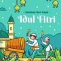 25 Gambar Tema Idul Fitri 1445 H untuk Ucapan Kartu Parcel dan Poster Lebaran