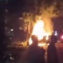 Ramadan Kelabu! Detik-detik Mobil Terbakar di Ponorogo, Calon Pengantin Ikut Terpanggang