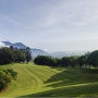 Keindahan Lapangan Golf Ngamplang di Kota Swiss Van Java