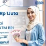 Ingin THR Rp 1 juta? Tingkatkan Setor Tunai  Pakai BRImo di ATM BRI