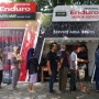 Mudik Seru dengan Pertamina Lubricants,  Lesehan Dijamu Ketupat Enduro