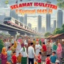 Gambar Doodle Ucapan Lebaran Jokowi Diduga Pakai AI, Warganet Kecewa Jadi Kangen Ilustrator yang Dulu