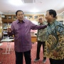Silaturahmi ke Rumah SBY di Cikeas, Prabowo: Kita Datang ke Senior