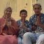 Momen Haru Gunawan Dwi Cahyo dan Okie Agustina Lebaran Bareng Anak: Selamat Hari Raya Papa