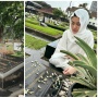 Dulu Dikritik Tak Tahu Etika, Aaliyah Massaid Kini Dipuji Ziarah ke Makam Pakai Hijab