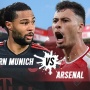 Link Live Streaming Bayern Munich vs Arsenal, Perempat Final Liga Champions 18 April