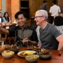 Sebelum Ketemu Jokowi, CEO Apple Tim Cook Kulineran Makan Sate Ayam: Apa Istimewanya?