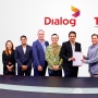 Telin dan Dialog Axiata Jalin Kerja Sama Kelola Layanan Terminasi Suara dan SMS Internasional