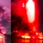 Erupsi Gunung Ruang Muntahkan Lava dan Kilatan Petir, Waspada Potensi Tsunami