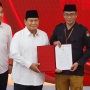 Prabowo ke Anies-Muhaimin: Saya Pernah di Posisi Anda, Saya Tahu Senyuman Anda Berat Sekali