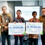 Direktur Keuangan BPJS Ketenagakerjaan Serahkan Santunan Kematian Sebesar Rp391 Juta pada Karyawan BTPN Syariah
