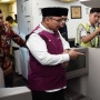 Kloter Pertama Haji Terbang ke Arab Saudi, Menag Saksikan Fast Track: Sangat Cepat Sekali
