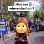 Bule Ini Twerking Pakai Bikini Sambil Mengendarai Motor di Bali