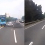 Viral Truk Kejar-kejaran dengan Mobil Polisi di Tol, Malah Digas Terus