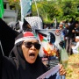 Minta Perbatasan Rafah Dibuka, Massa Aksi Bela Palestina Geruduk Kedubes Mesir