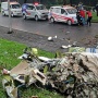 Ngeri, Begini Penampakan Pesawat yang Jatuh di BSD