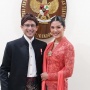 Profil Franka Makarim: Istri Nadiem Makarim yang Baru Melahirkan, Kini Bayinya Diberkati Paus Fransiskus