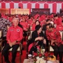Tanpa Jokowi, Ganjar dan Mahfud Duduk Dampingi Megawati dalam Pembukaan Rakernas ke-V PDIP