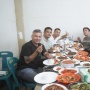 Momen Ariel Noah-The Dudas Minus One Diajak Bobby Santap Seafood di Medan