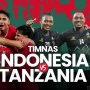 Prediksi Timnas Indonesia vs Tanzania Dalam Laga Uji Coba: Head to Head, Susunan Pemain, dan Skor