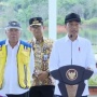 Senyum Jokowi Perkenalkan Menteri Basuki sebagai Plt Kepala Otorita IKN ke Investor