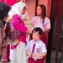 Aksi Fuji Nari Bareng Cast Film Dilan 1983 dan Kerinduan kembali ke Masa Sekolah
